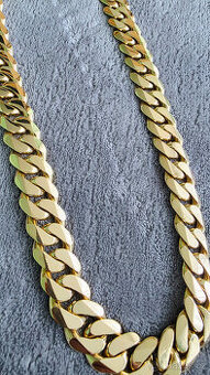 Zlatý nový řetěz 14.k 496g