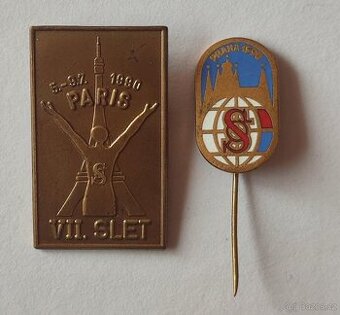 2 X SOKOLSKÝ ODZNAK