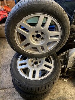 VW AUDI ŠKODA ALU 16 KOLA 5X100 ORIGINÁL GOLF 4