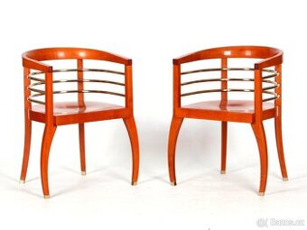 BERNKOP židle, křesílka s područkami,  2 ks.