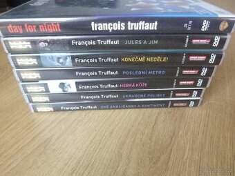 7x dvd FRANCOIS TRUFFAUT (ZLATY FOND SVET. FILMU)