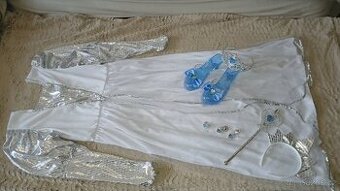 Dětský kostým  - Princezna s doplňky vel.120-130cm