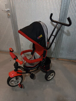 šlapadlo s vodící tyčítříkolka