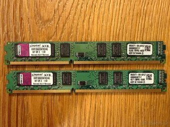 Kingston DDR3 1066MHz 4GB (2×2GB) KVR