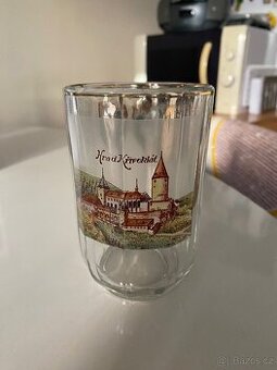 Sklenice půllitr s obtiskem