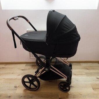Cybex Priam 4.0 Rosegold 3v1 + příslušenství