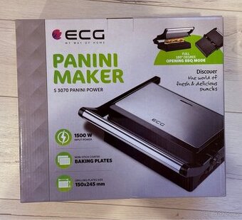 ECG PANINI MAKER S 3070 (1500 W)