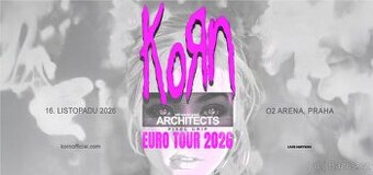 Vstupenky - Sektor sezení Korn metal