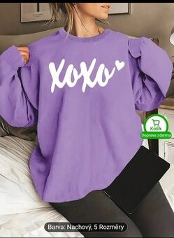 Mikina nadměrné velikosti