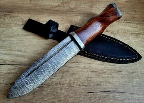 velký lovecký Damaškový nůž SKINNER 29 cm, handmade - 1