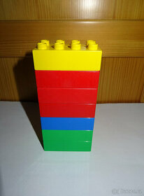 Lego duplo kostka 2x4 nopy - 7 ks