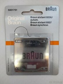 Planžety a náhradní hlavice Braun - 1