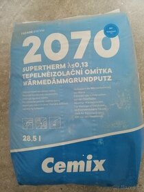 Omítka tepelněizolační jádrová Cemix 2070 SUPERTHERM