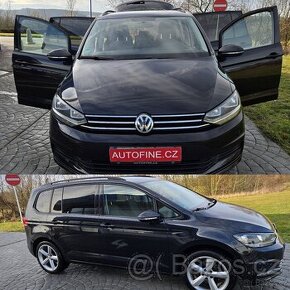 VW TOURAN 2,0TDi MODEL 2017 110kW 7 MÍST NAVI , TOP