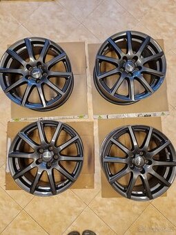 Prodám alu disky Rial Milano 7x17 5x108 ET47 titan