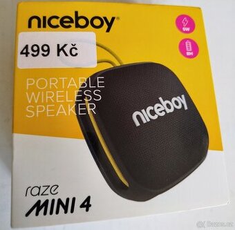 Přenosný bluetooth reproduktor Niceboy Raze Mini 4