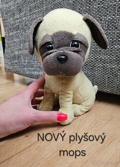 Novy plyšový mops
