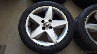 90% orig. letní ALU kola Chevrolet 17" 4x114,3