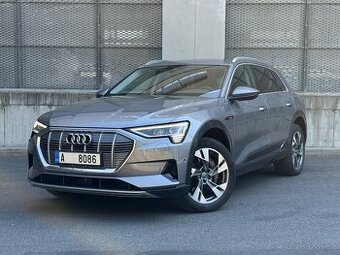 Audi E-Tron 55 Quattro Pro Line Plus, Matrix LED, kůže, DPH
