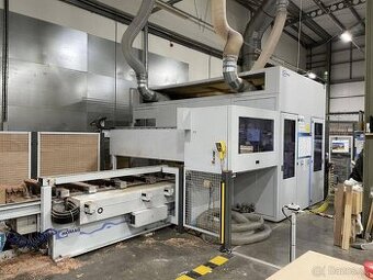 CNC obráběí centrum pro dřevěné stavby a okna HOMAG BMB 923