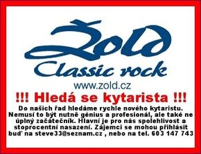 Hledáme kytarystu, nebo dva - 1