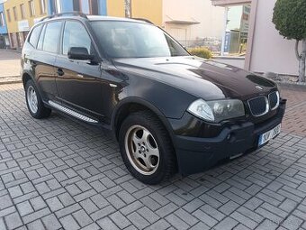 BMW řada x3. 2.0d 4x4 rv 2005 verze bez DPF