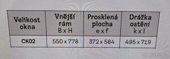Střešní okno Velux
