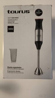 Tyčový mixer Taurus BAPI 1200 INOX, nepoužívaný