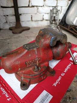 Sběratelský svěrák York 100 mm -Signovaný Patent