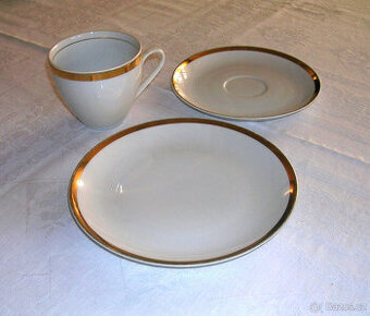 porcelán Bohemia - třídílný set