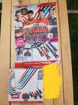 Turbo attax karty,boxy topps