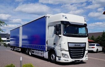 DAF XF480 6x2 - velkoobjemová souprava průjezdná