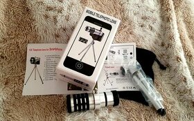 Objektiv pro mobilní telefon 12x