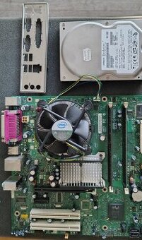 Intel D946GZIS + Intel Celeron 336 2,8GHz + HDD 80GB+WIN XP