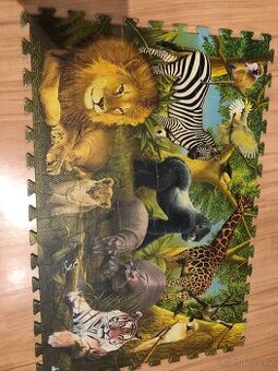 Pěnové puzzle Safari
