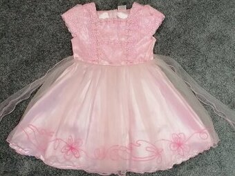 Dívčí, sváteční šaty vel. 3-4roky