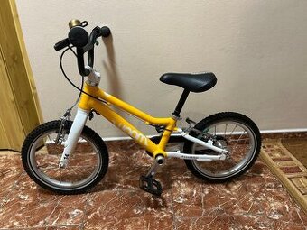 Dětské kolo Woom 2, 14” žlutá