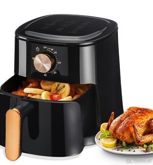 Oyajia Fritéza bez tuku Airfryer 5,5L – zdravé vaření 1800 W