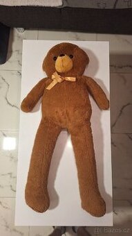 Velký hnědý plyšový medvěd 100 cm Malatec