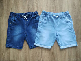 Kraťase chlapecké 2 ks vel. 134