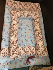 Detsky set hrací deka, hrazení do postýlky ( hnizdecko)