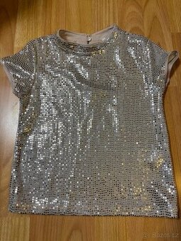 Sváteční flitrové tričko