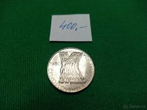 Pamětní mince Československa 1979 - 1981 - 1