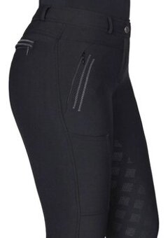 Rajtky  velikosti 42Avélie QHP, s gripem, dámské, černé