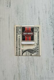Spona na bankovky HARLEY DAVIDSON - Nová, nepoužitá