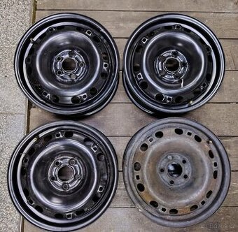 prodám plechy 6x15 ET43 5x100 na Škodu Fabii 1,2,3 ,VW Polo