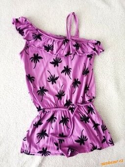 overal, kraťasy Lindex, č. 146/152 - TOP stav