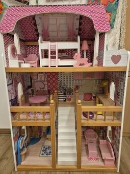 Dřevěný domek pro panenku zn. Bino