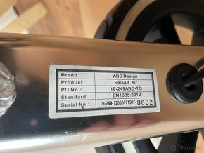 ABC Design Salsa 4 Air + Autosedačka Britax