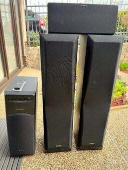 Repro sestava Sony SS-E355V + SS-CN55 + SA-W301.